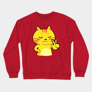 Funny Cat Crewneck Sweatshirt